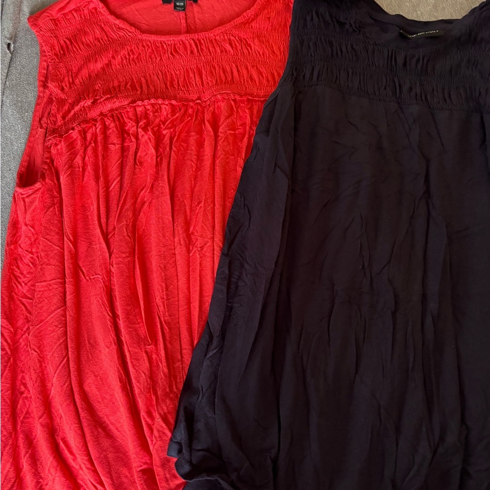 Set of 2 Lane Bryant Tanks. 18/20